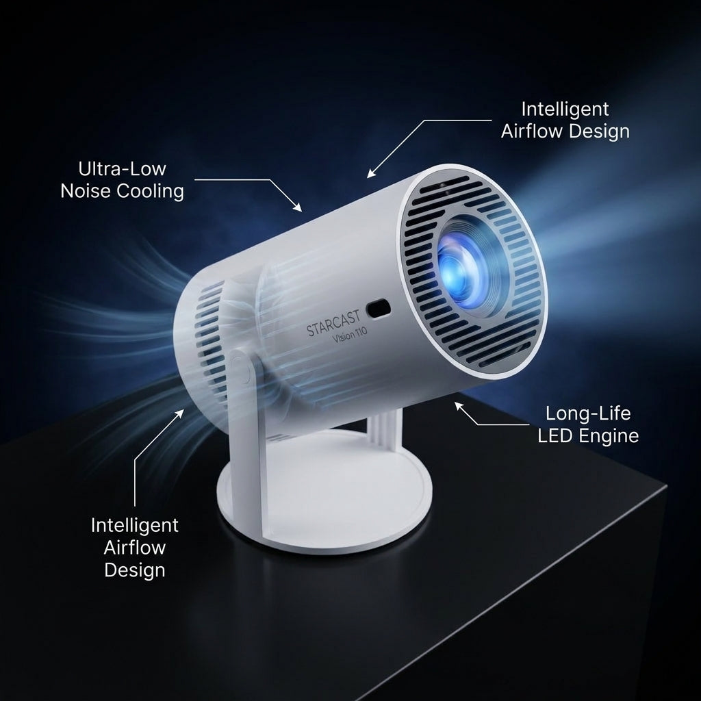 STARCAST Vision 110™ Smart Projector